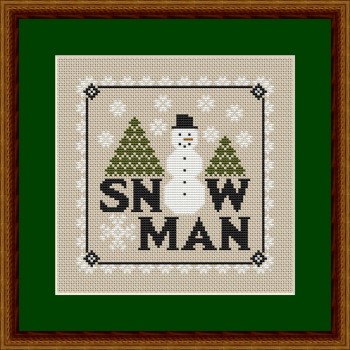 Winter Snowman - Click Image to Close